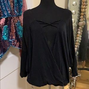 Free People Black Top Large